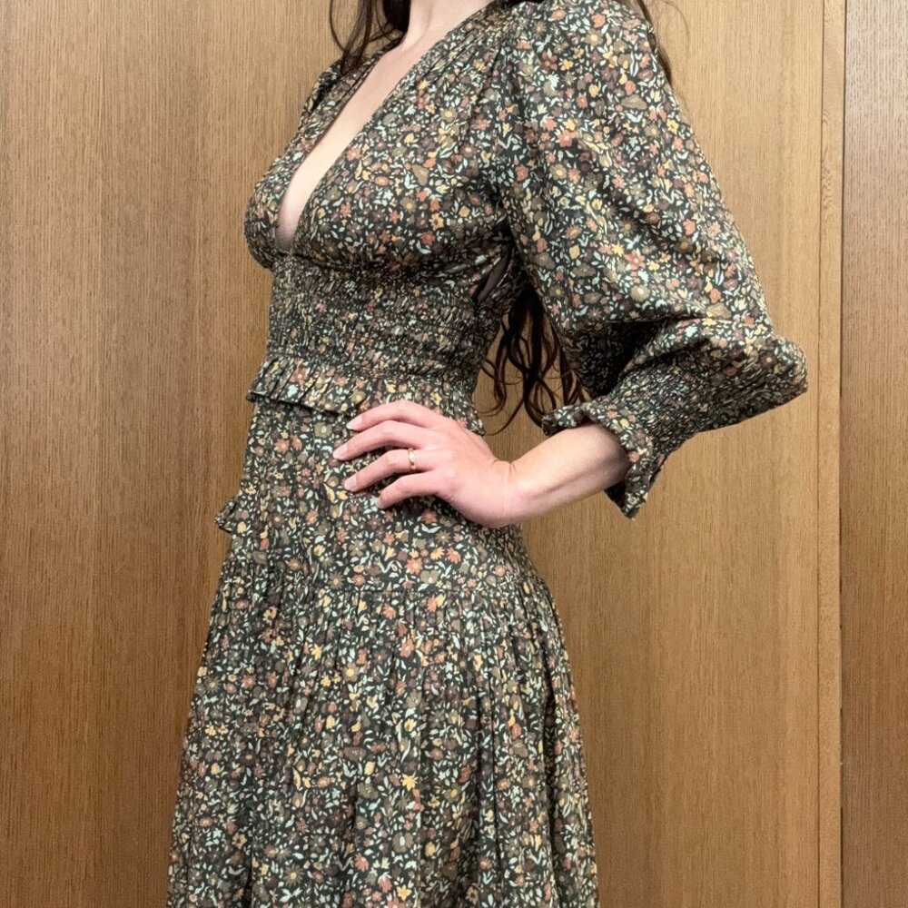 Doen Cecily Floral Printed Dress